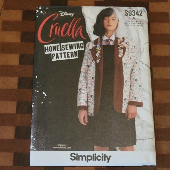 Simplicity 9342 - uncut - Disney Cruella - XS-XL - Picture 1 of 3